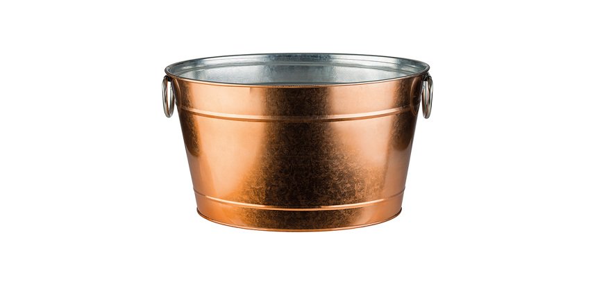vasque à champagne finition cuivre 11 l