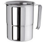 pot à verser empilable en acier inoxydable 1 litre