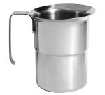 pot à verser empilable en acier inoxydable 1 litre