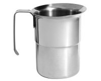 pot à verser empilable en acier inoxydable 1 litre