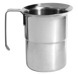 pot à verser empilable en acier inoxydable 1 litre
