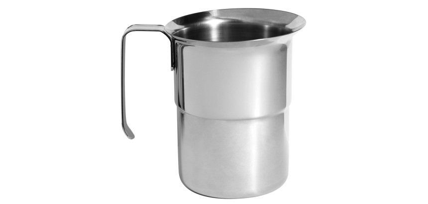 pot à verser empilable en acier inoxydable 1 litre