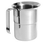 pot à verser empilable en acier inoxydable 1 litre