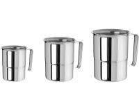 pot à verser empilable en acier inoxydable 1,5 litre