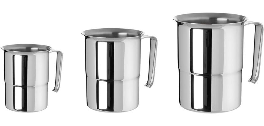 pot à verser empilable en acier inoxydable 1,5 litre