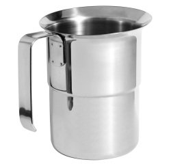 pot à verser empilable en acier inoxydable 1,5 litre