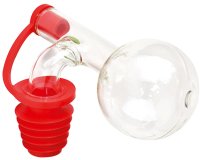lot de 2 doseurs boule verre 4cl