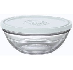 Fresh box boîte repas ronde diamètre 20,5 cm, 150 cl à couvercle translucide