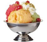 coupe à glace en acier inoxydable 17 cl Ø 9 cm h 5 cm