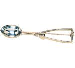 cuillère à glace inox à pince ovale 30 portions au litre 62x43 mm