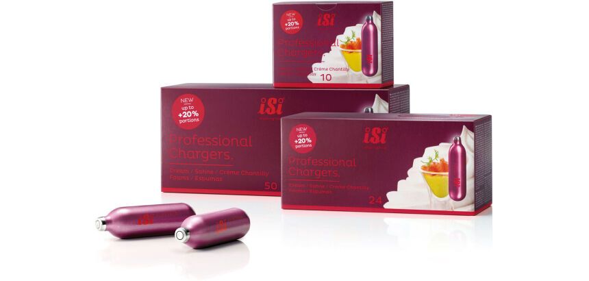 ISI capsules N2O professionnelles 8.4 g boîte de 50