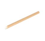 sachet de 100 pailles en papier 20 cm ø 12 mm biseautée kraft