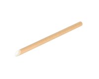 sachet de 100 pailles en papier 20 cm ø 12 mm biseautée kraft