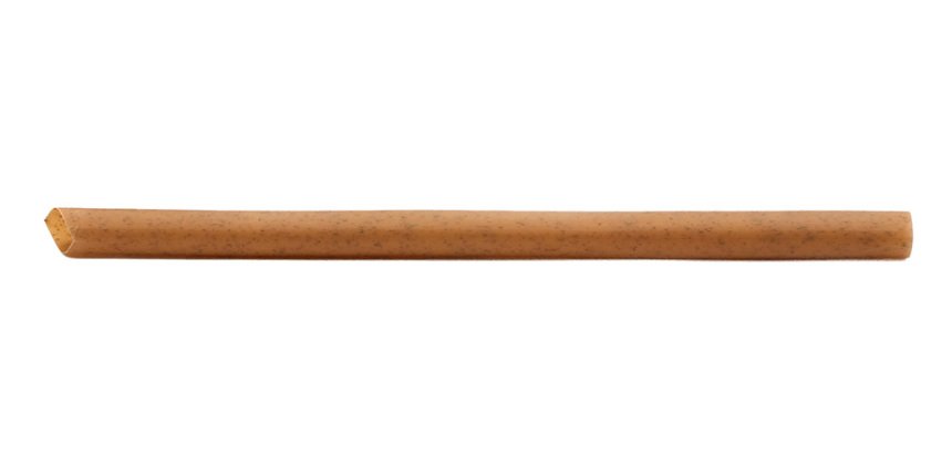 Boîte de 150 pailles en canne à sucre bubble tea 21 cm Ø 12 mm