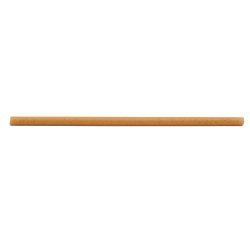 Sachet de 250 pailles en canne à sucre 24,5 cm Ø 6 mm