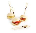 boîte de 200 piques cocktail en bambou à boucle loop 9 cm