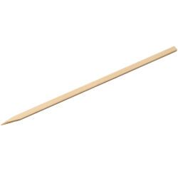 boîte de 400 brochettes en bambou plates 20x0,5 cm