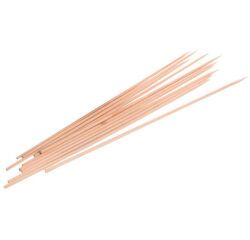 paquet de 100 brochettes bois rondes 20 cm