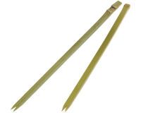 boîte de 1000 piques cocktail en bambou 2 pointes 10,5 cm