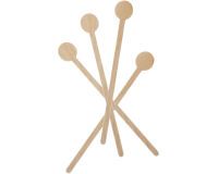 sachet de 100 agitateurs à cocktail en bois 17,8 cm