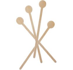 sachet de 100 agitateurs à cocktail en bois 17,8 cm