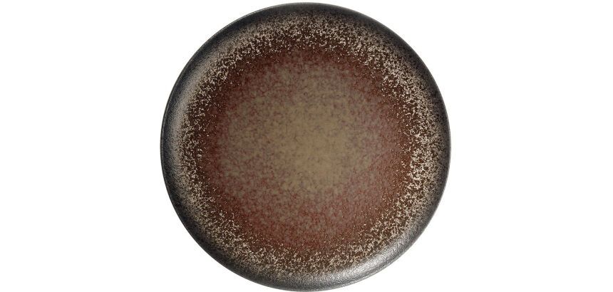 Terre d'ombre assiette plate ø 27cm