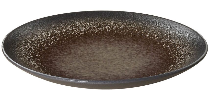 Terre d'ombre creuse ø 24,5 cm h 4 cm