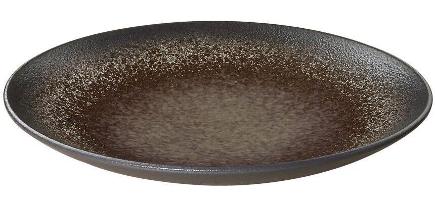 Terre d'ombre creuse ø 24,5 cm h 4 cm