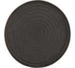 Orbital assiette noire ø 25 cm
