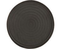 Orbital assiette noire ø 25 cm
