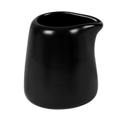 saucière trapèze noire 9 cl