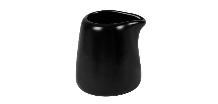 saucière trapèze noire 9 cl