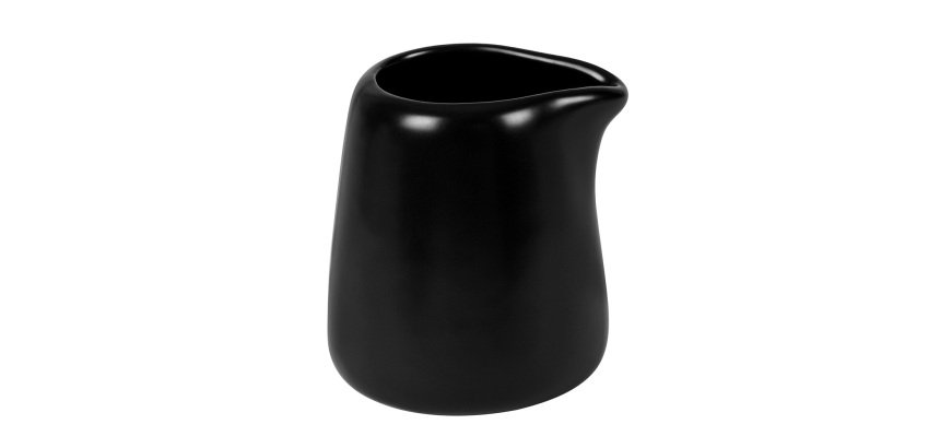 saucière trapèze noire 9 cl