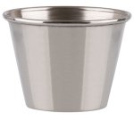mini ramequin à sauce en acier inoxydable 7,5 cl ø 5,9 cm en acier inoxydable h 4,3 cm en acier inoxydable