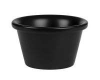 Now'o ramequin noir en porcelaine 7,5 cl ø 7,7 cm