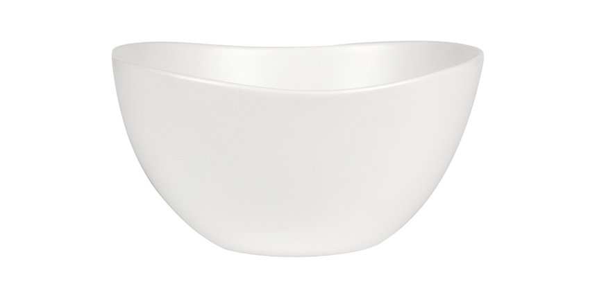 Wavy coupelle blanche 14,5x14x7,5 cm