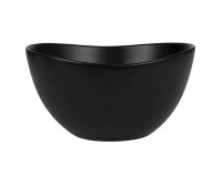 Wavy coupelle noire 12,3x11,7x7 cm