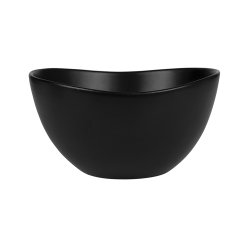 Wavy coupelle noire 12,3x11,7x7 cm