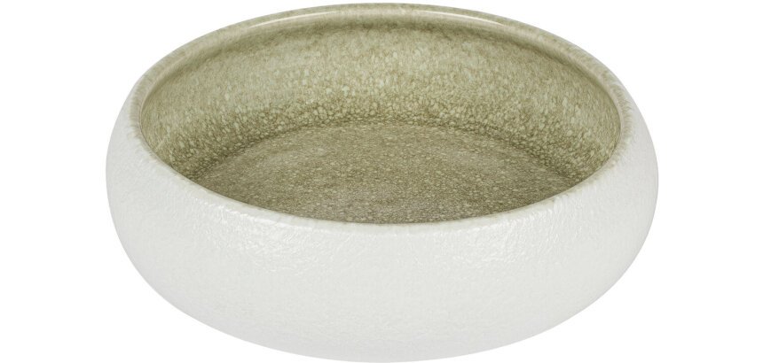 Saveurs bol blanc/olive ø 19,5 cm