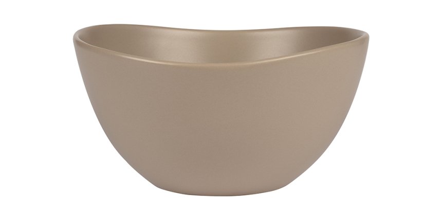 Wavy coupelle sable  14,5x14x7,5 cm