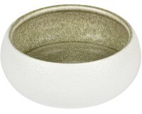 Saveurs bol blanc/olive ø 11,5 cm