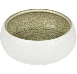 Saveurs bol blanc/olive ø 11,5 cm