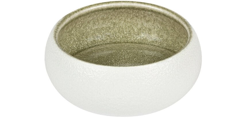 Saveurs bol blanc/olive ø 11,5 cm