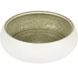 Saveurs bol blanc/olive ø 14,5 cm