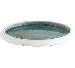 Saveurs assiette blanc/océan ø 19 cm