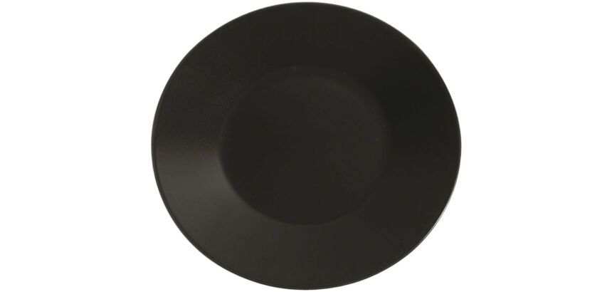 Kuro assiette noire ronde ø 30,5 cm