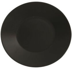 Kuro assiette noire ronde ø 27,5 cm
