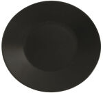 Kuro assiette noire ronde ø 21 cm