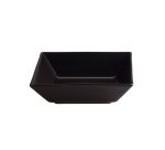 Kuro assiette noire carrée 17,5x17,5 cm
