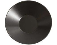 Kuro assiette noire creuse ø 23 cm